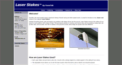 Desktop Screenshot of laserstakes.com